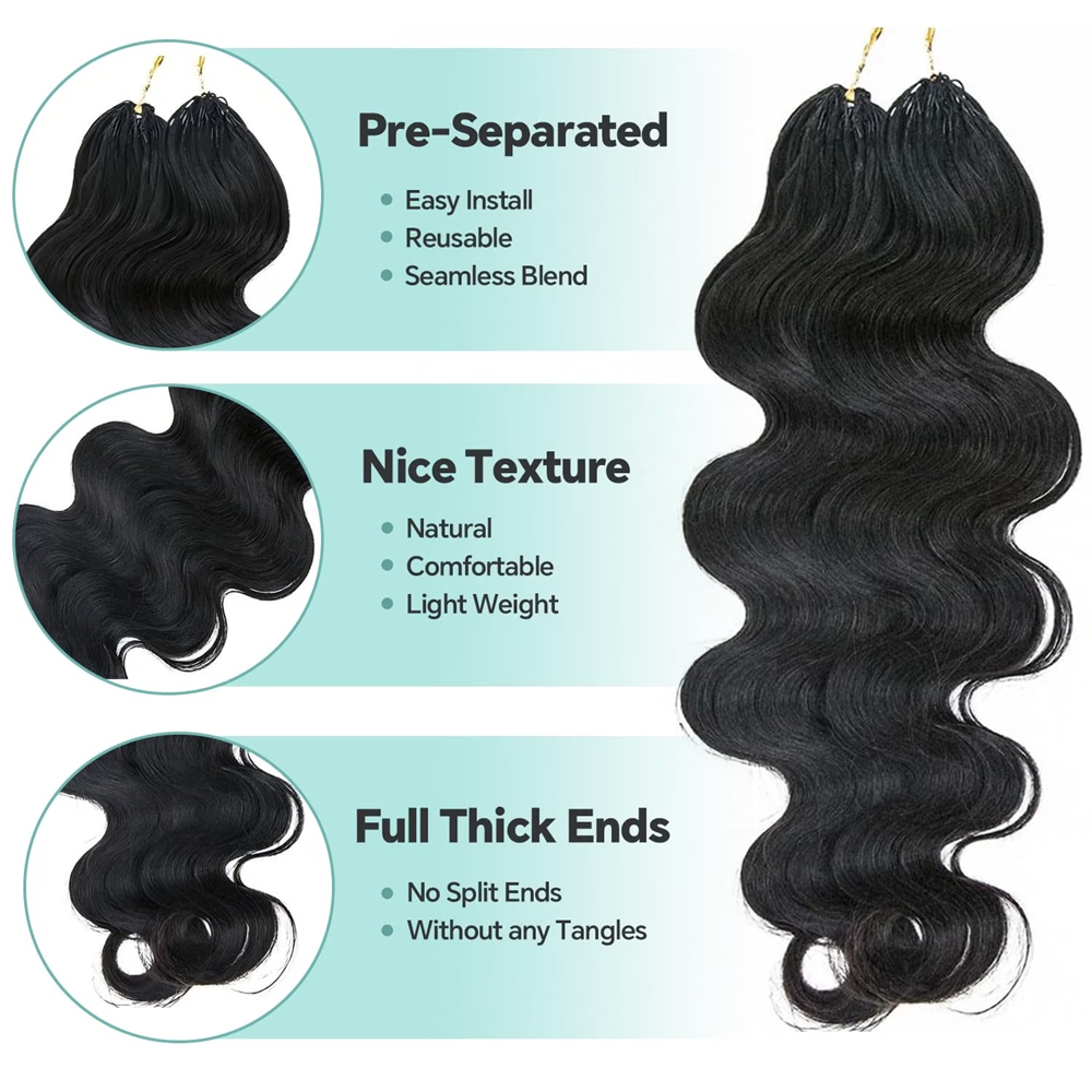 Волнистые волосы, узлы для соз – обзор и цена Hair Bundles