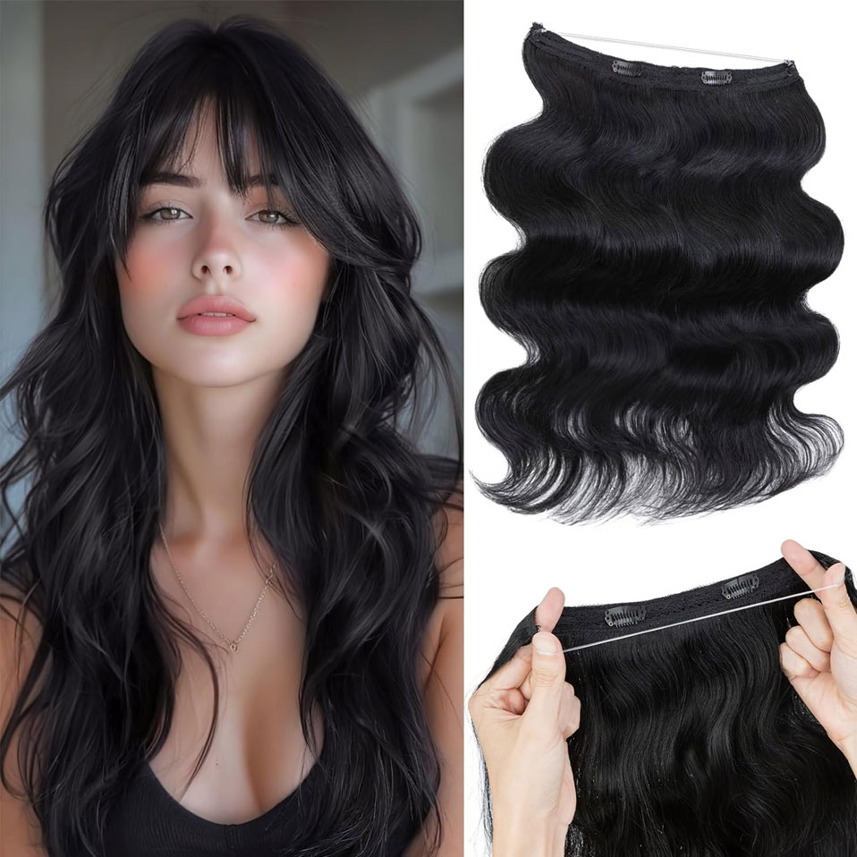 S-noilite Wire In Human Hair E – обзор и цена Invisible Tape In Extensions Real Hair