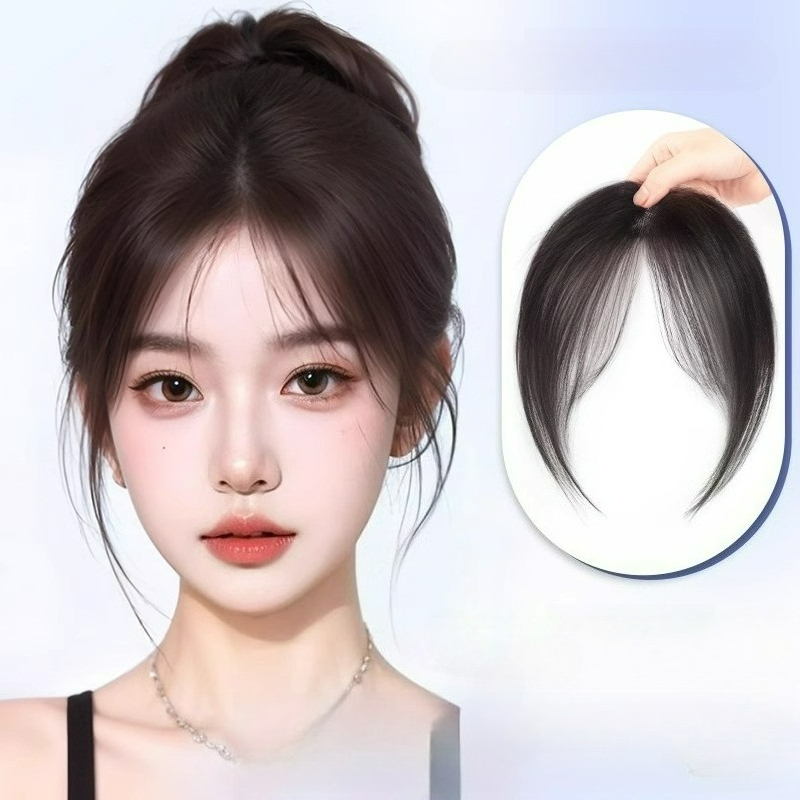 Ультралегкая челка из человече – обзор и цена Invisible Tape In Extensions Real Hair