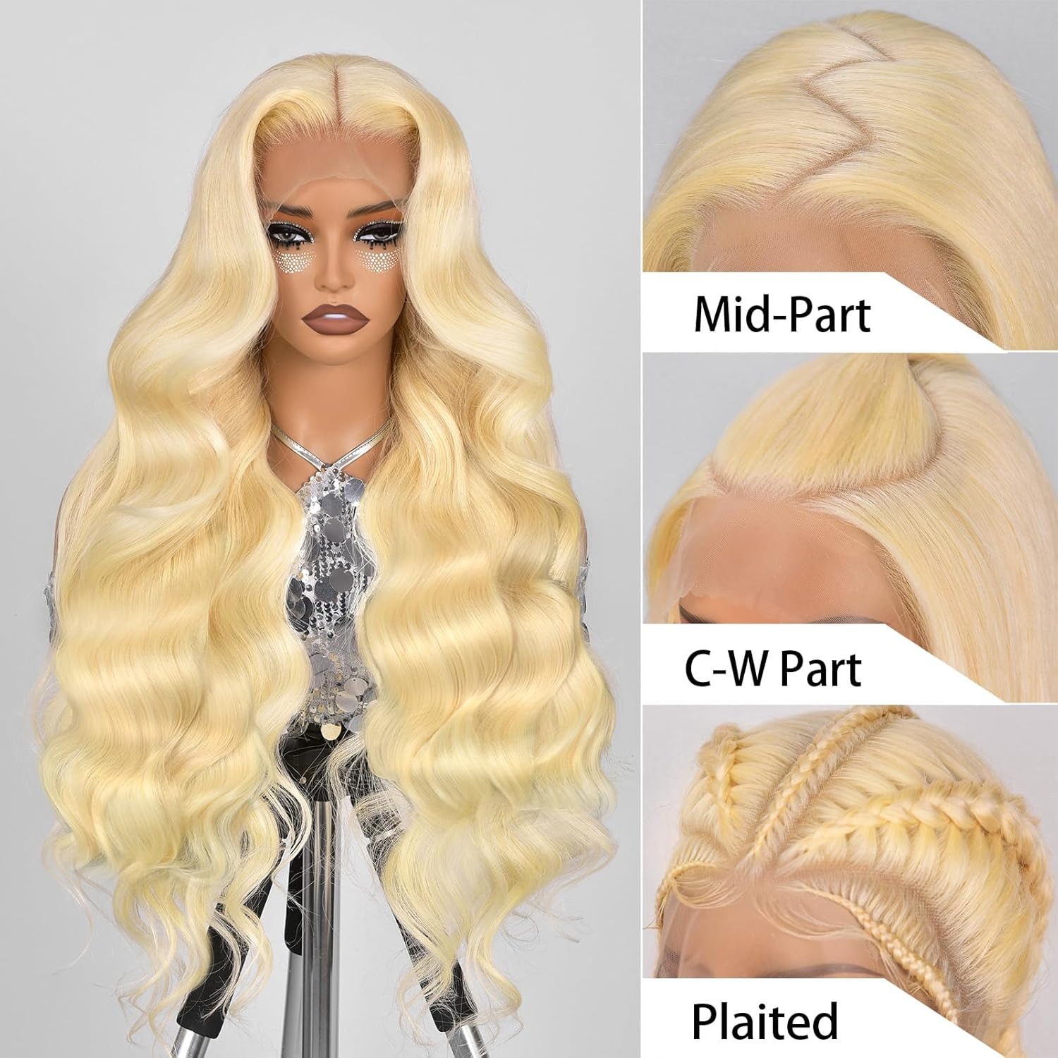 Парик с кружевной передней час – обзор и цена 613 Blonde Body Wave Lace Front Wig